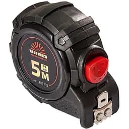 Рулетка Vitals Professional з нейлоновим покриттям автостоп 5 м х 19 мм (181735)