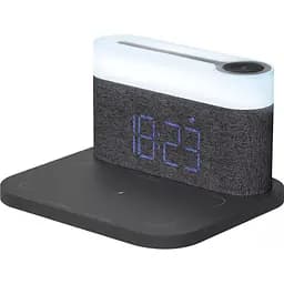 Нічний світильник з бездротовою зарядкою Proove Day & Night Dark Gray (PLDN05002005) [124214]