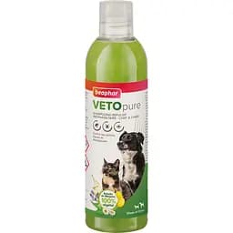 Шампунь для котів та собак Beaphar Bio Shampoo Veto pure від бліх з натуральними оліями 250 мл (15711)