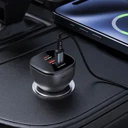 Автозарядка Acefast 3xUSB 165W (2xUSB-C + USB-A) B14 (6974316282938) - мініатюра 3
