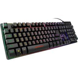 Клавіатура REAL-EL Comfort 7090 Backlit Black (EL123100031) [128767] - мініатюра 4