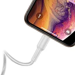 Кабель Borofone BX30 USB to Lightning 1 м белый