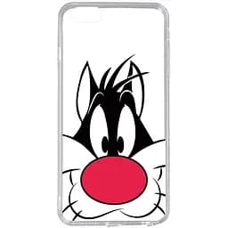 Чехол-накладка Toto Acrylic+TPU Print Case Apple iPhone 6/6s #11 Cat Nose Transparent