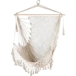 Крісло-гамак Outtec Boho підвісне бежеве