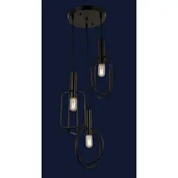 Люстри в стилі Loft Levistella 761YG03-3 BK - мініатюра 2