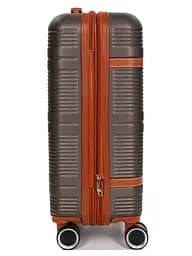 Валіза маленька S ABS-пластик Worldline Airtex 629 56×36×22см 38л Коричнева - мініатюра 6