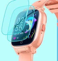 Годинник телефон для дітей Lemfo T93 з SIM картою, GPS трекером, подвійною HD камерою та прослуховуванням До 7 днів роботи Чорний - мініатюра 5