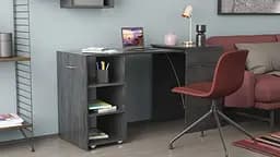 Стіл-тумба трансформер Смарт 1/2 Ferrum-decor 750x1450x600 ДСП Сосна Кембра 16 мм (FRD-105076) - мініатюра 10