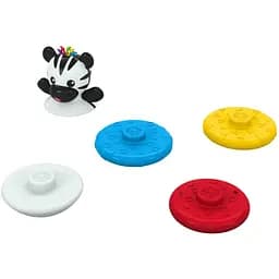 Іграшка-пірамідка Baby Einstein Stack & Wobble Zen Teether Toy розвиваюча (16709) - мініатюра 2
