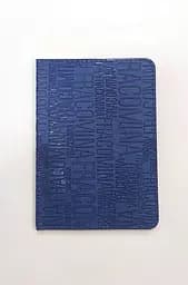 Обложка на паспорт-книжку "Буквы" PDV-06 Color-it (6973795230508) Синий