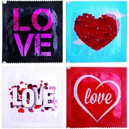 Презервативи Kite із серцями Pasante Love
