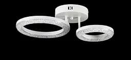 Люстра стельова LED Splendid Ray L2723/1+1, 42W, білий, з пультом, димер, сучасний стиль