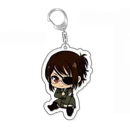 Брелок акриловый Атака титанов Ханджи Зоэ Attack on Titan Hange Zoë 5 см