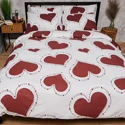 Комплект постільної білизни Moon&Star полуторний 143х210 наволочки 2х70х70 Romantic Mood Бязь Gold Люкс - мініатюра 2