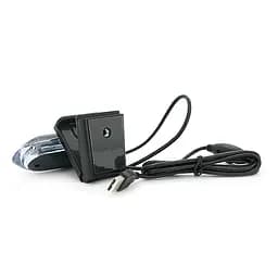 Вебкамера з гарнітурою 8821, 1080P 60fps /2K 30fps з RGB LED підсвічуванням, пласт. корпус, Black, BOX - мініатюра 3