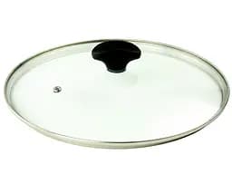 Кришка скляна TVS Mineralia Induction, 28 см, прозора (00000022077)