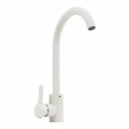 Смеситель для кухни Platinum 7990 NEST белый