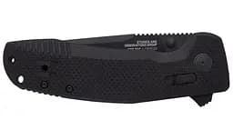 Ніж складаний SOG TAC XR (Partially Serrated) Чорний - мініатюра 4