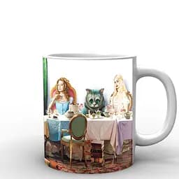 Кухоль GeekLand Аліса в країні чудес Alice in Wonderland чаювання AW.02.007 330 мл білий