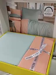 Постільна білизна Water Green and Powder Ранфорс Romeo Home pbe0051794