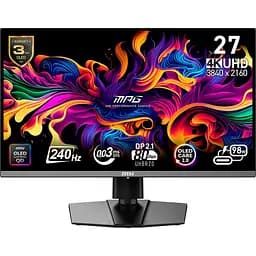 Монитор 26.5" MSI MPG 272URX QD-OLED UHD OLED 240Hz (9S6-3CD79A-015)