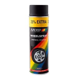 Эмаль для дисков Motip матовая, черный, 500 мл