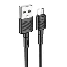 Дата кабель Hoco X83 Victory USB to MicroUSB (1m) Black