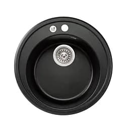 Кухонная мойка Lidz D510/200 BLM-14 (LIDZBLM14D510200), Черный