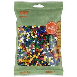 Термомозаика Hama Набор цветных био-бусин Midi 5+ 3000 шт 6 цветов (HM-191-198)