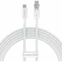 Кабель Baseus Explorer Series Fast Charging Cable with Smart Temperature Control Cable Type-C to Type-C 100W 2m P10319703221-01 Wh
