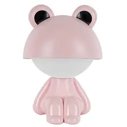 Світильник-нічник Kite LED з акумулятором Cute Froggy рожевий (K25-316-3-2)