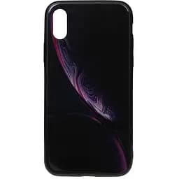 Чохол-накладка Toto Print Glass Space Case Apple iPhone XS Max Black