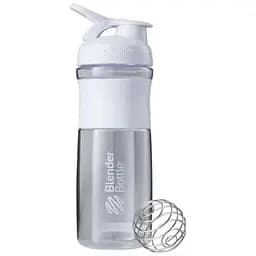 Шейкер спортивний BlenderBottle SportMixer Flip 28oz/820 мл White (SM 28oz White)