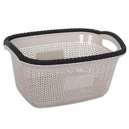 Кошик для білизни Violet House Віолетта Cappuchino, 28 л, бежевий (1003 Віолетта CAP б/кр. 28 л)