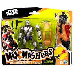 Іграшка-фігурка Hasbro MixMashers Star Wars Mando and Grogu (F9481_G0300) - мініатюра 7