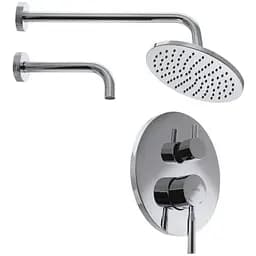 Душова система прихованого монтажу Haiba Hans 003 HB0893, Хром