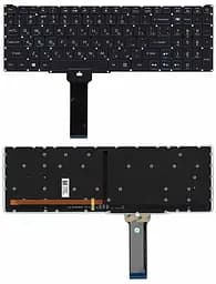 Клавіатура для ноутбука Acer Predator Helios 300 PH315-52 з підсвічуванням (Light), Black