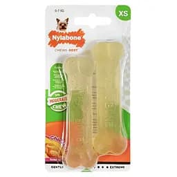 Nylabone Flexi Chew Twin Pack нилабон флекси чью жевательная игрушка кость для собак до 7 кг