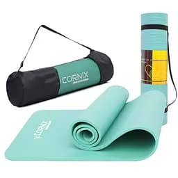 Коврик спортивный Cornix NBR 183 x 61 x 1 cм для йоги и фитнеса XR-0248 Mint