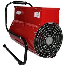 Електрична теплова гармата Vulkan 4,5 кВт, площа обігріву 45 кв.м., червоний, підлоговий, 230 В / 380 В (4500 ТП)