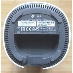 Точка доступу Wi-Fi TP-Link DECO E4 1 pcs AC1200 2xFE LAN/WAN MESH MU-MIMO Beamformi (DECO-E4-1-PACK) - мініатюра 2