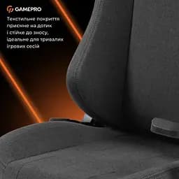 Геймерське крісло GamePro GC775DG Fabric Dark Gray [148906] - мініатюра 15