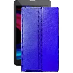 Чохол StatusCASE з екошкіри для планшету Pixus Touch 7 3G Синій