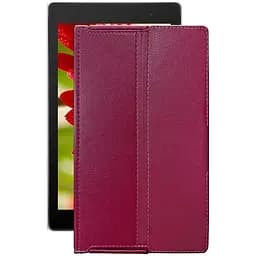 Чохол StatusCASE з екошкіри для планшету Asus ZenPad С 7,0 Z170MG Бордовий