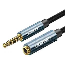 Кабель аудио Ugreen AV118 3.5 mm удлинитель 0.5 м Black (40672)