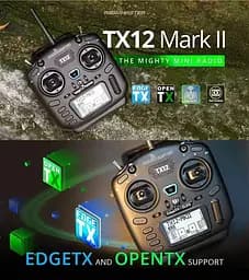 Пульт дистанційного керування RadioMaster TX12 MKII ELRS M2 чорний (18771) - мініатюра 8
