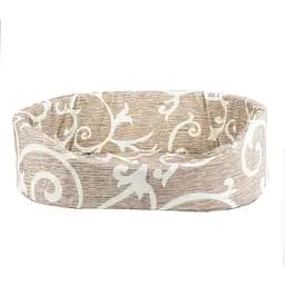 Лежак для собак Пухнастики 44x30x13 см (бежевий)