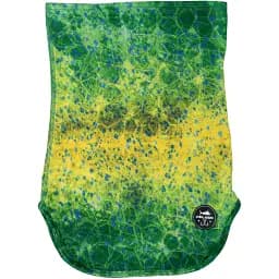 Бафф Pelagic Sunshield Fishing Neck Gaiter Green Dorado