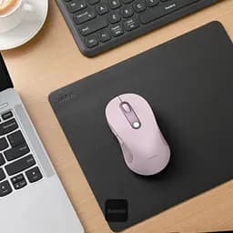 Миша бездротова Baseus F02 Ergonomic Wireless Mouse рожева - мініатюра 4