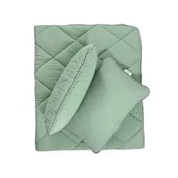 Набір ковдра з подушками Penelope - Colors in Comfort green зелений євро - мініатюра 8